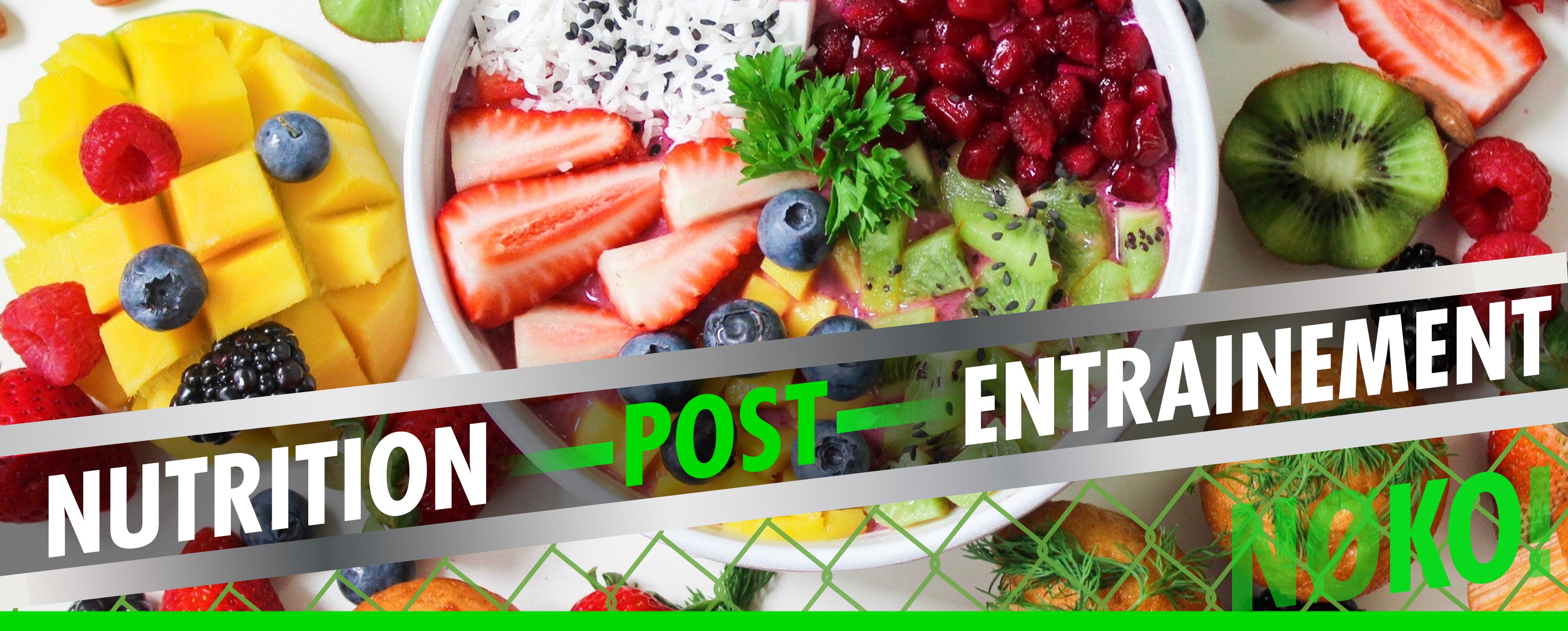 La récupération sportive grâce à la nutrition et l’alimentation