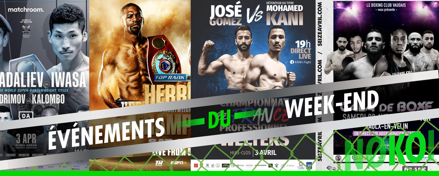 100% fight du premier week-end d'avril !