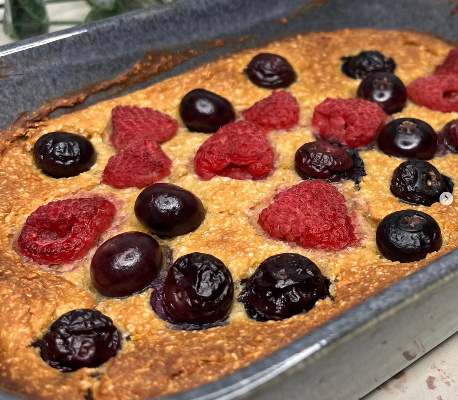 Clafoutis végan protéiné