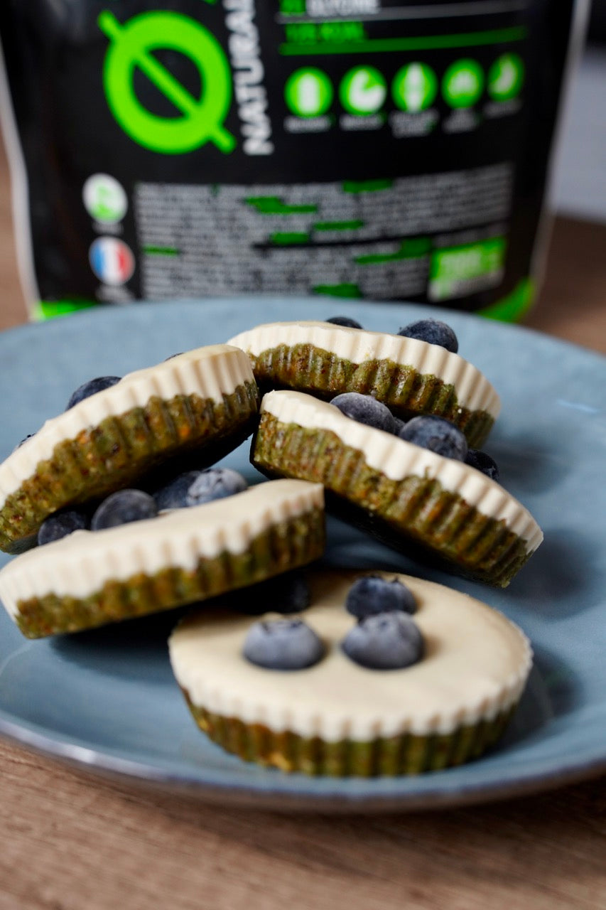 Cheesecake myrtilles