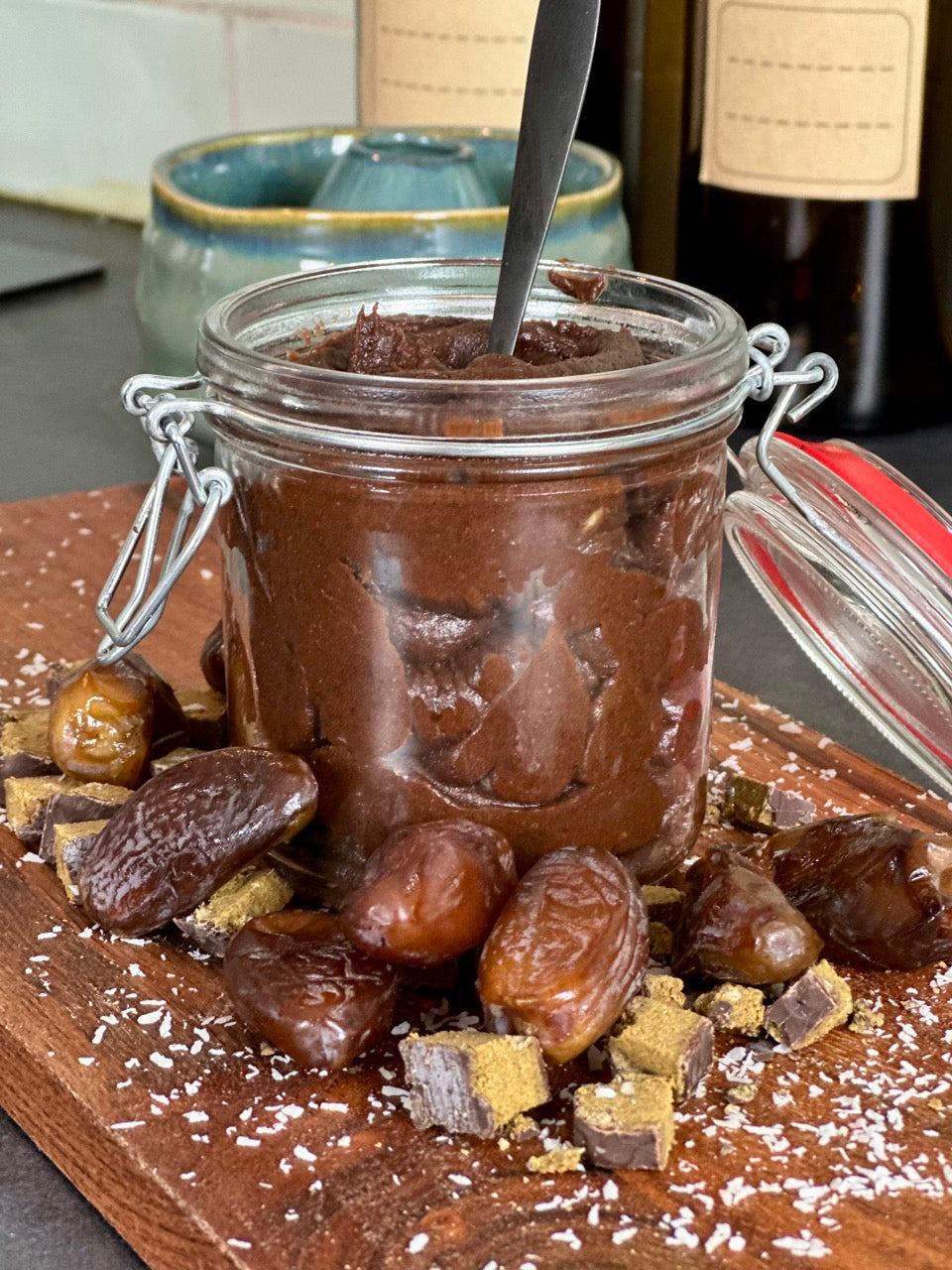 Pudding aux graines de chia et à la framboise