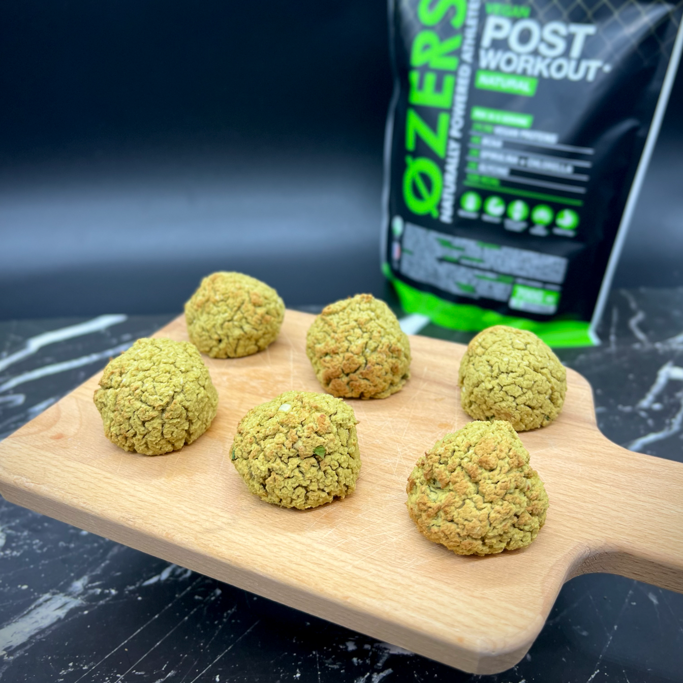 falafels hyper protéinés vegan