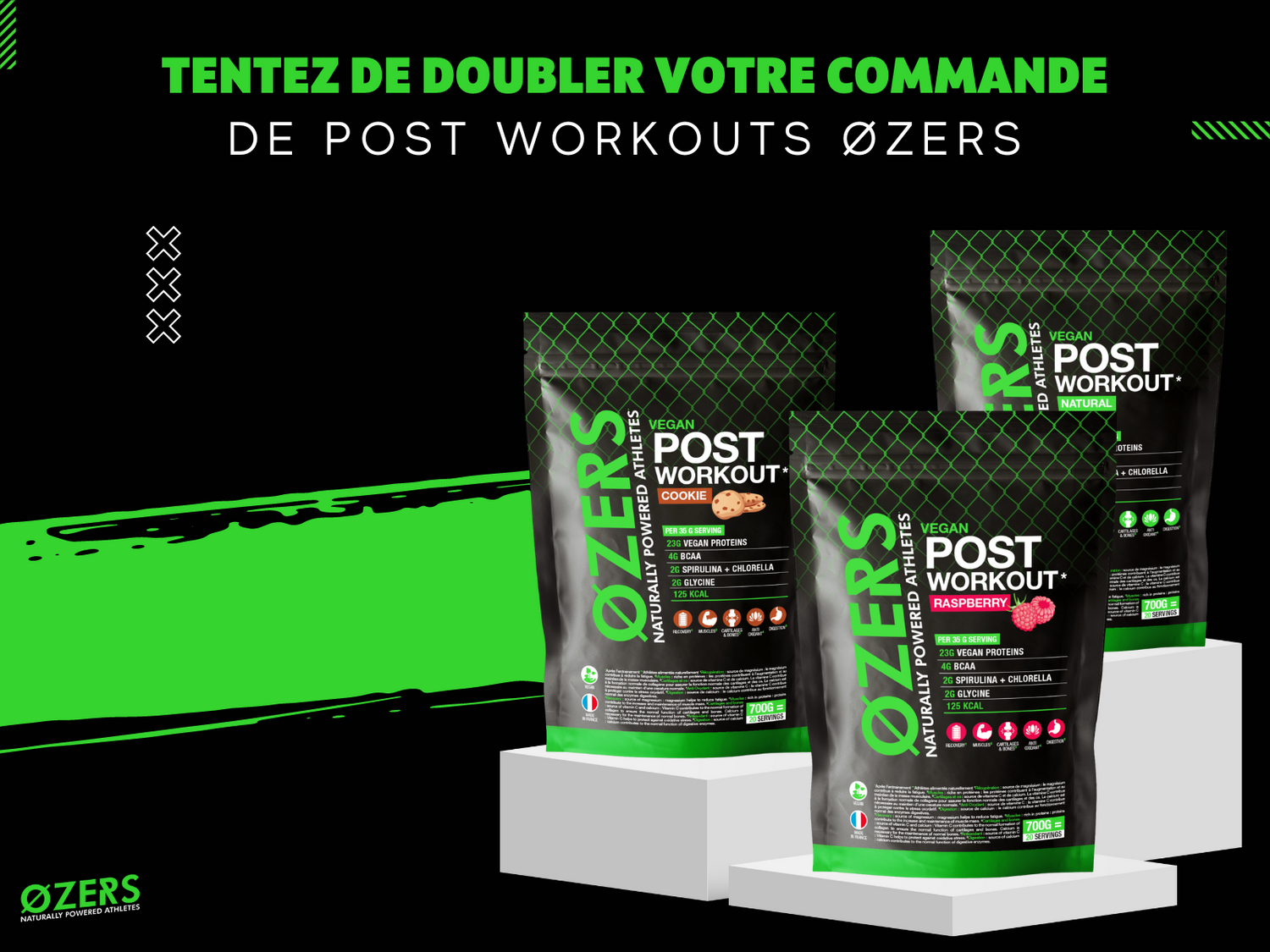 Grand Jeu Concours "Tentez de doubler votre commande de POST WORKOUTS"