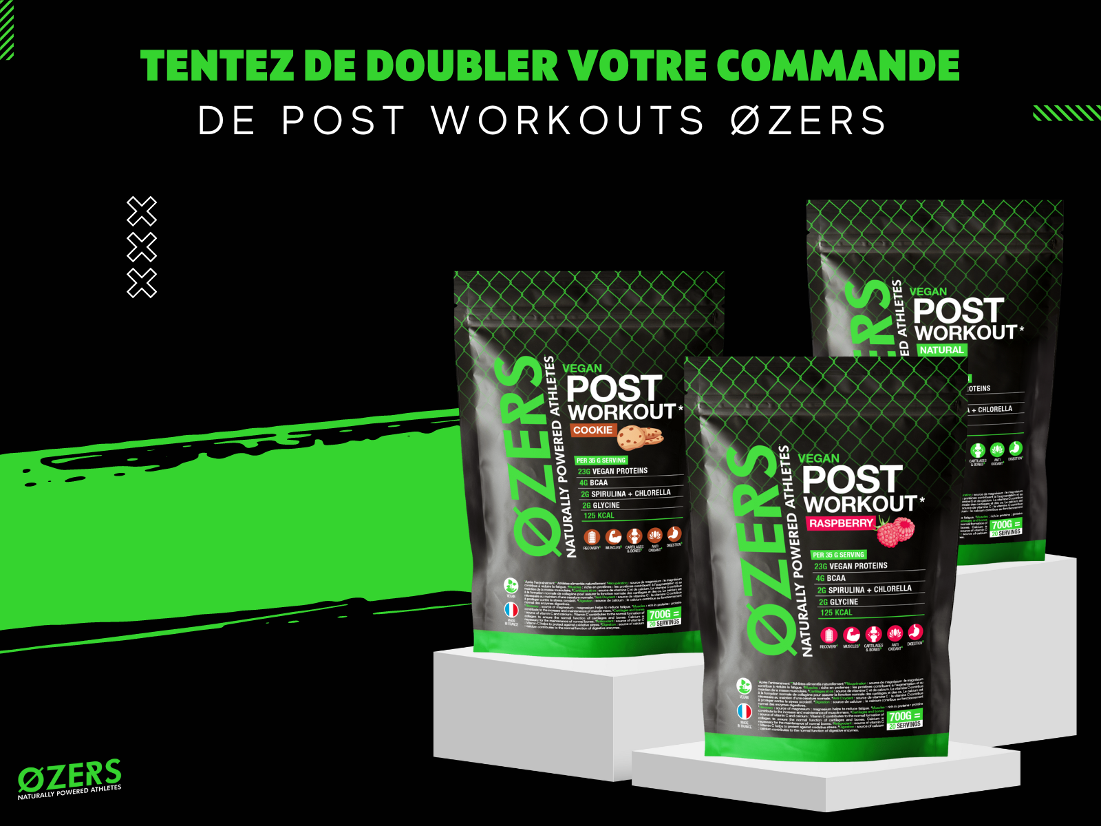 Grand Jeu Concours "Tentez de doubler votre commande de POST WORKOUTS"