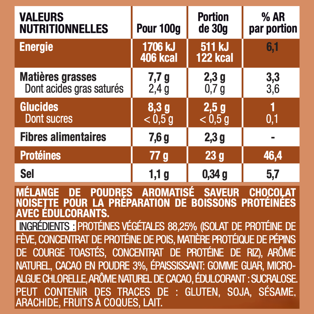 Délicieuses protéines chocolat noisette photo 6