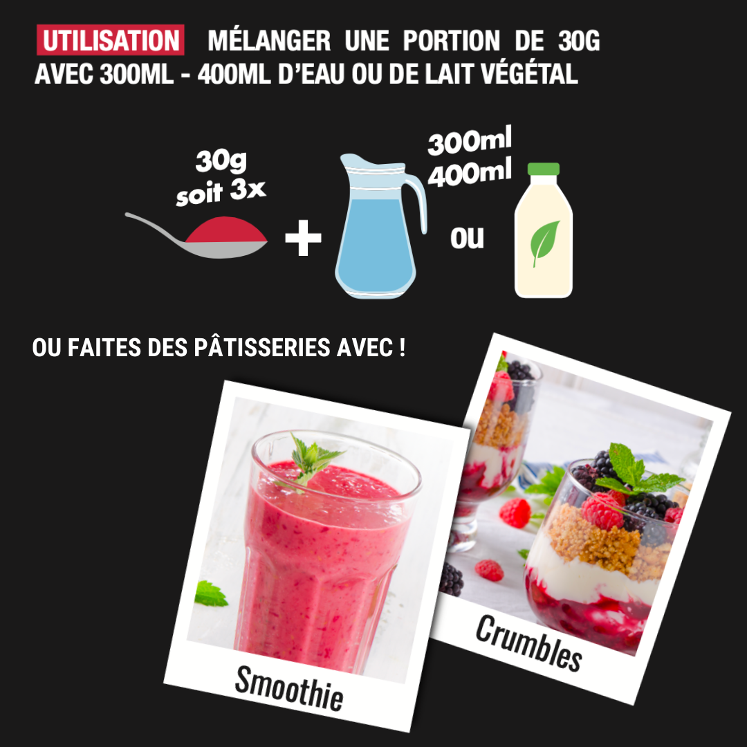 Délicieuses protéines fruits rouges photo 4