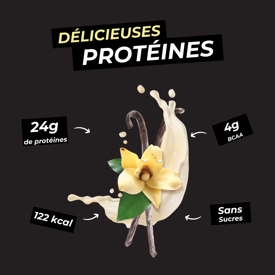 Délicieuses protéines vanille photo 2