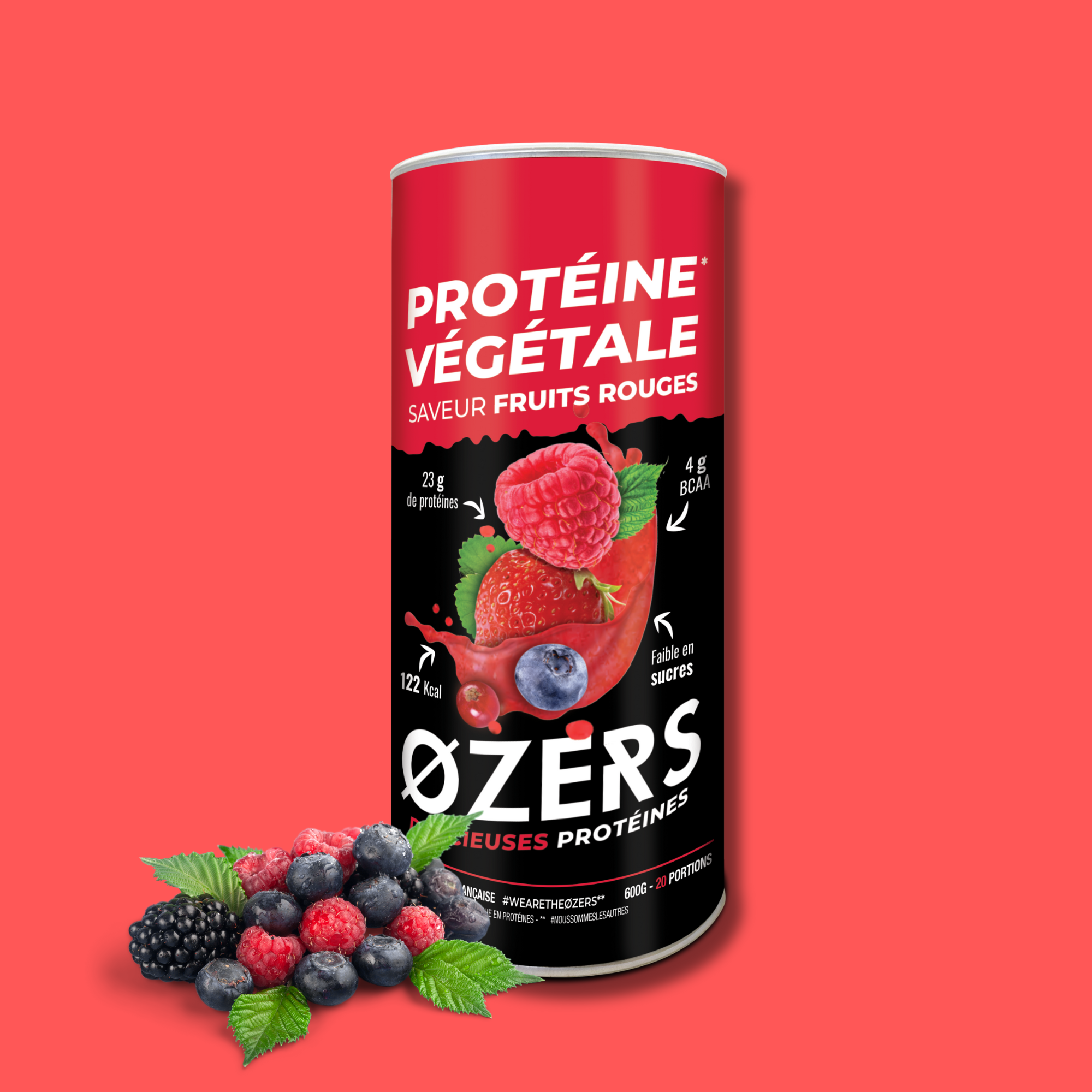 Délicieuses protéines fruits rouges photo 1