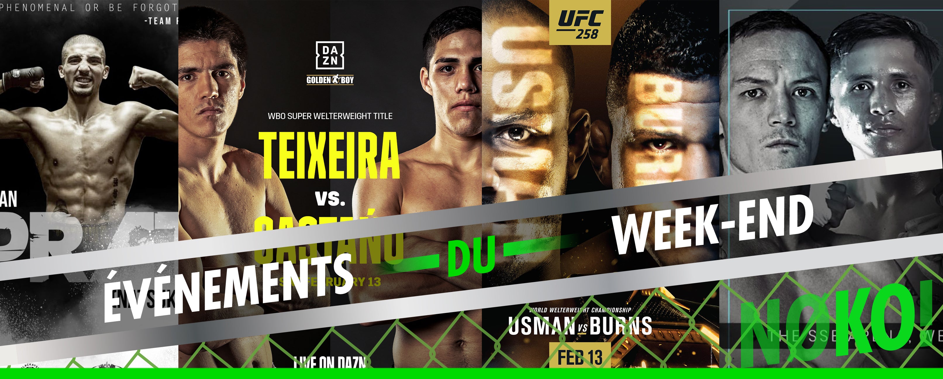 100% fights des 13 et 14 février