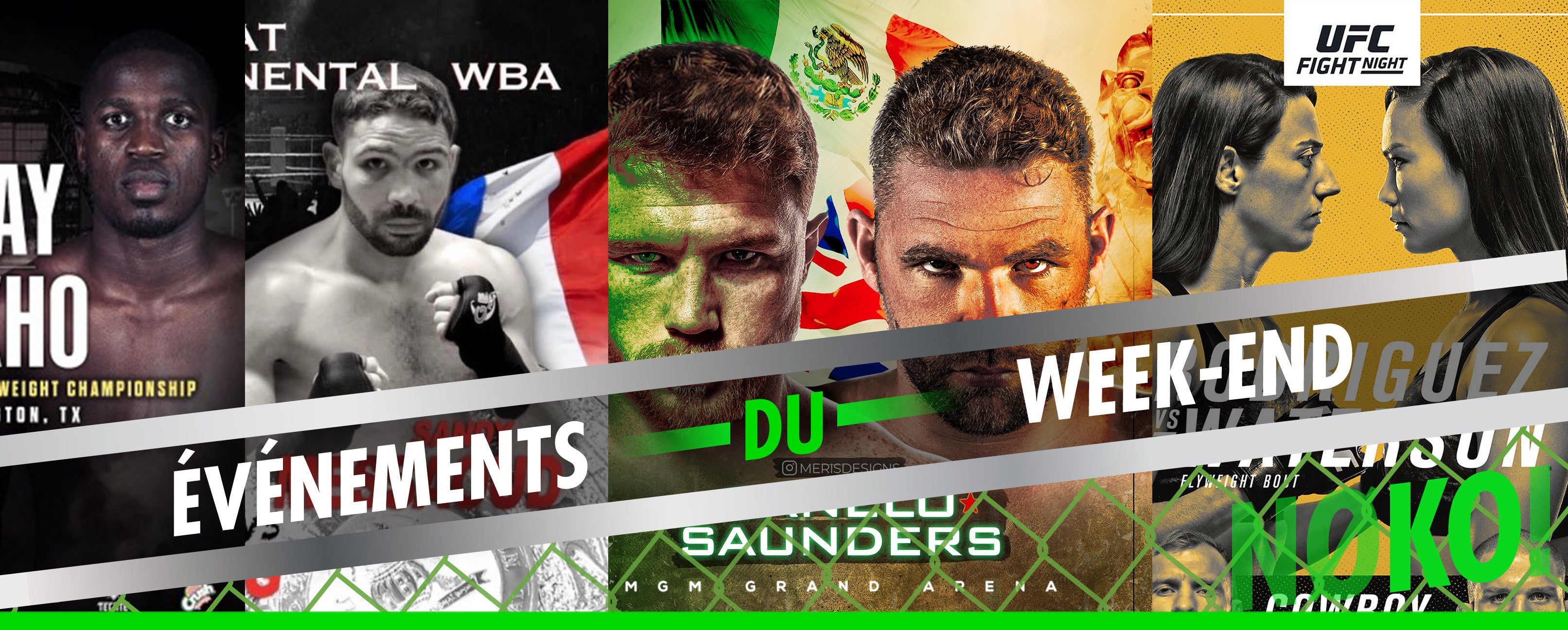 100% fight avec Saul Alvarez, Souleymane Cissokho et bien d'autres...