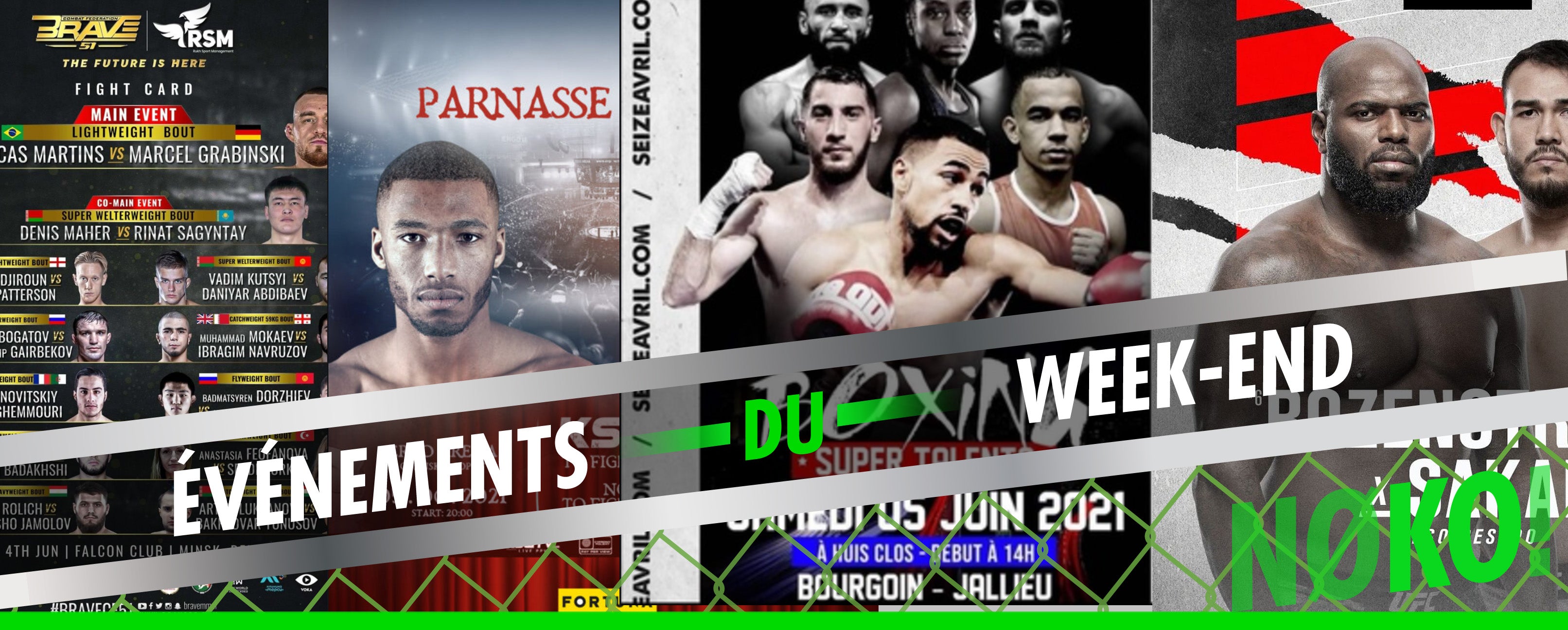 Le 100% fight de ce premier week-end de juin !