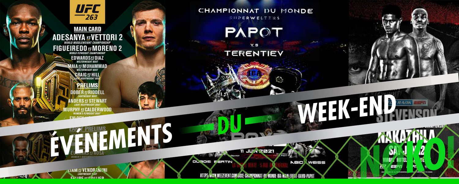 100% fight avec David Papot, Fares Ziam, Israel Adesanya et bien d'autres...