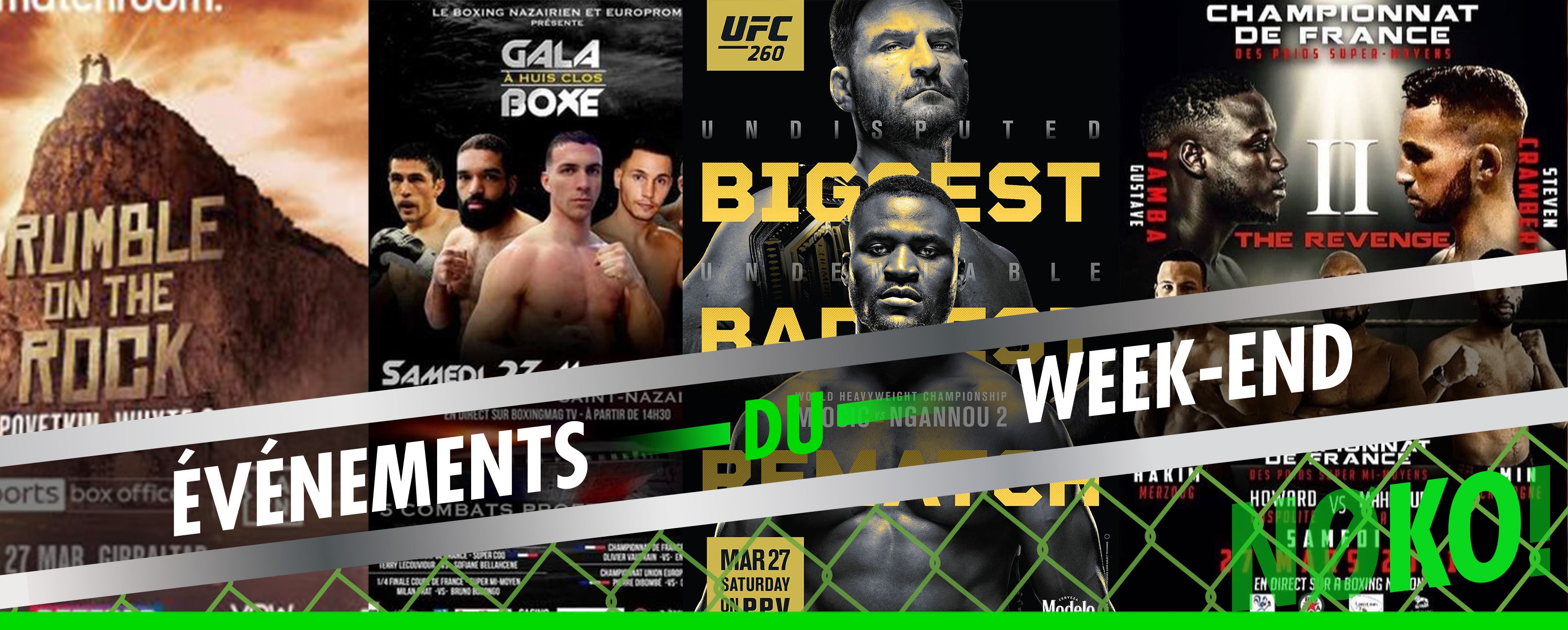 Un dernier week-end de mars 100% fight