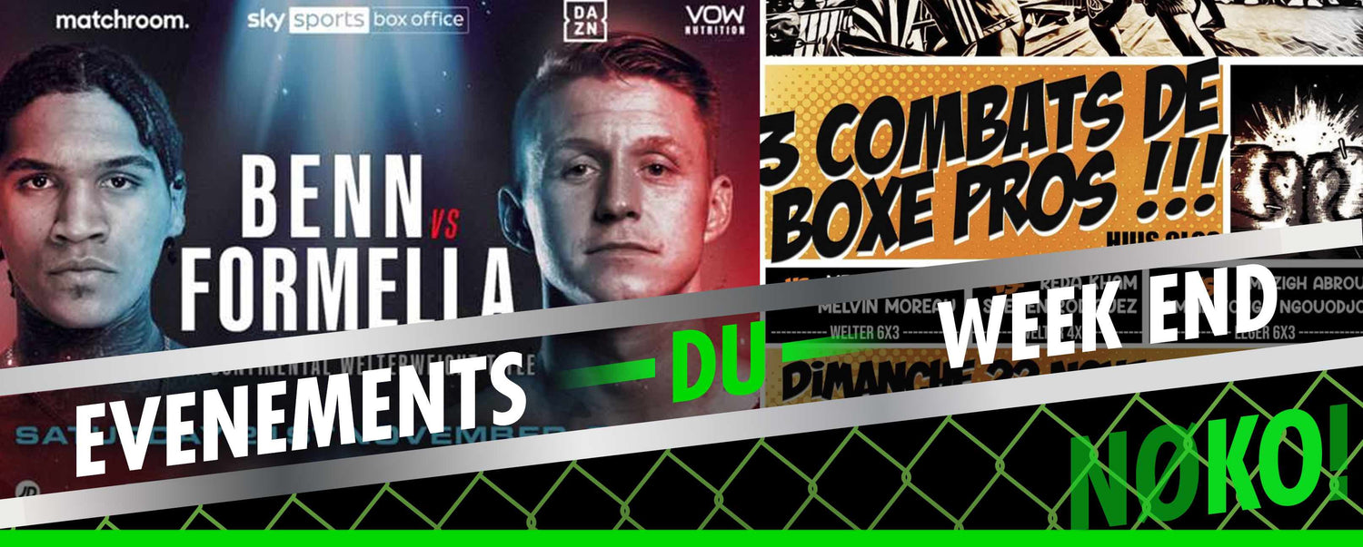 Les streamings boxe du 20 au 22 novembre