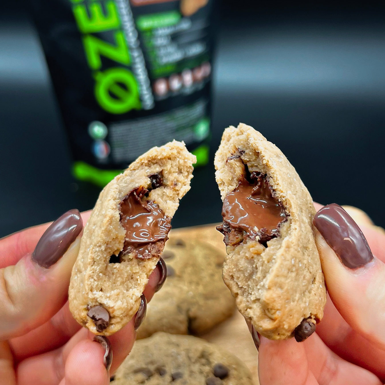 Cookie protéiné coeur fondant